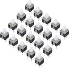 5.8x5.8x10mm PCB DIP Montaż Tact Tactile Push Button Switch Samozamykający 6 Pin 20PCS