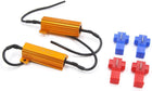 LinkMejor 2Pcs 50W 6RJ LED Headlight Canbus Decoder No Error Free Load Resistor for Car