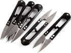 LinkMejor Metal Tailor Craft Thread Cutter Yarn Scissors Clippers Snips 5Pcs