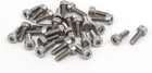 M2x6mm Thread T6 Torx Drive 304 Stainless Steel Torx Socket Head Cap Screw 30pcs