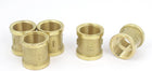 1/2BSP Female Thread Straight Rod Coupling Connector Fittings 5 Pcs
