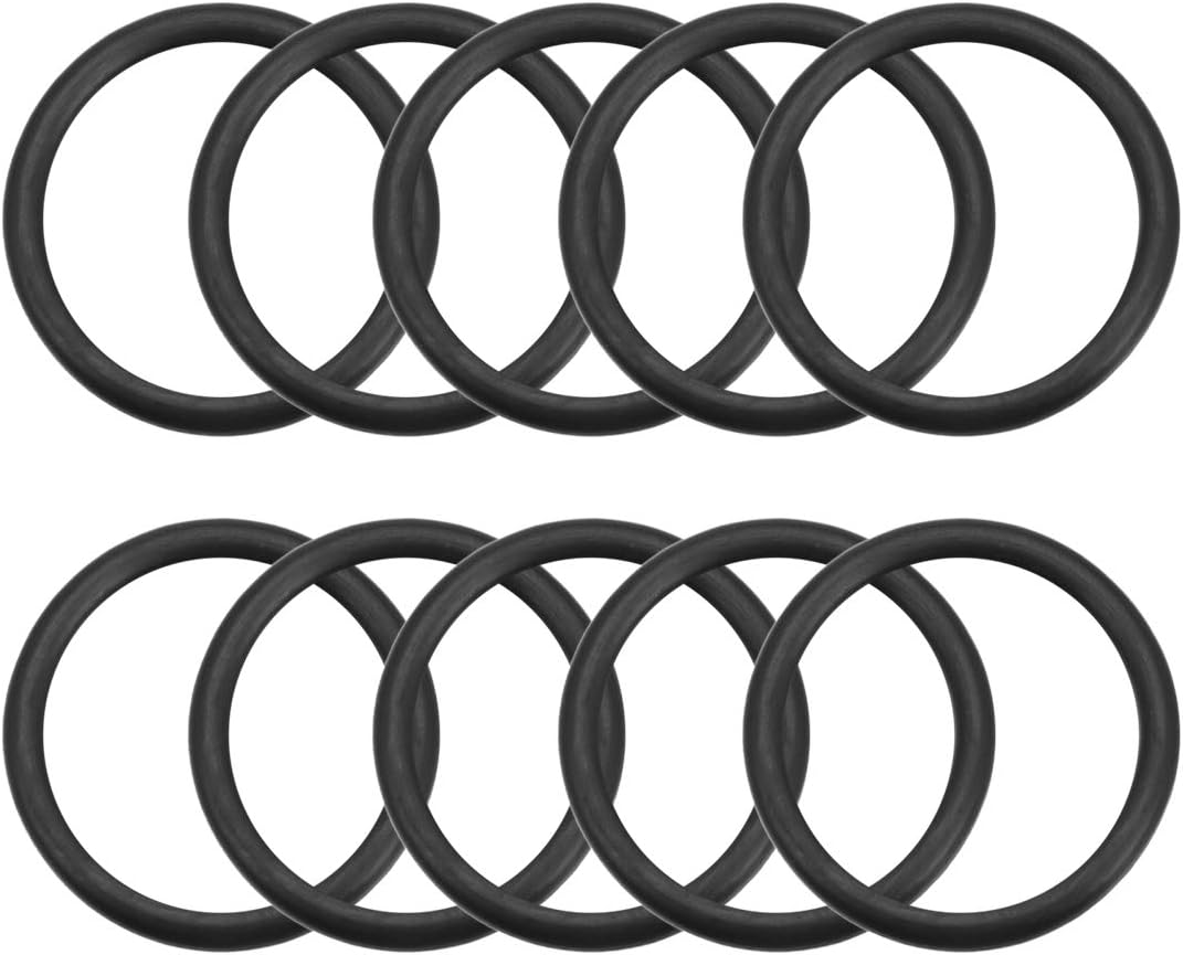 Nitrile Rubber O-Rings 32mm OD 25mm ID 3.5mm Width, Metric Nitrile Rubber Sealing Gasket, Pack of 10