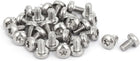M3x5mm 304 Stainless Steel Button Head Torx Screws Bolts T10 Drive 30pcs