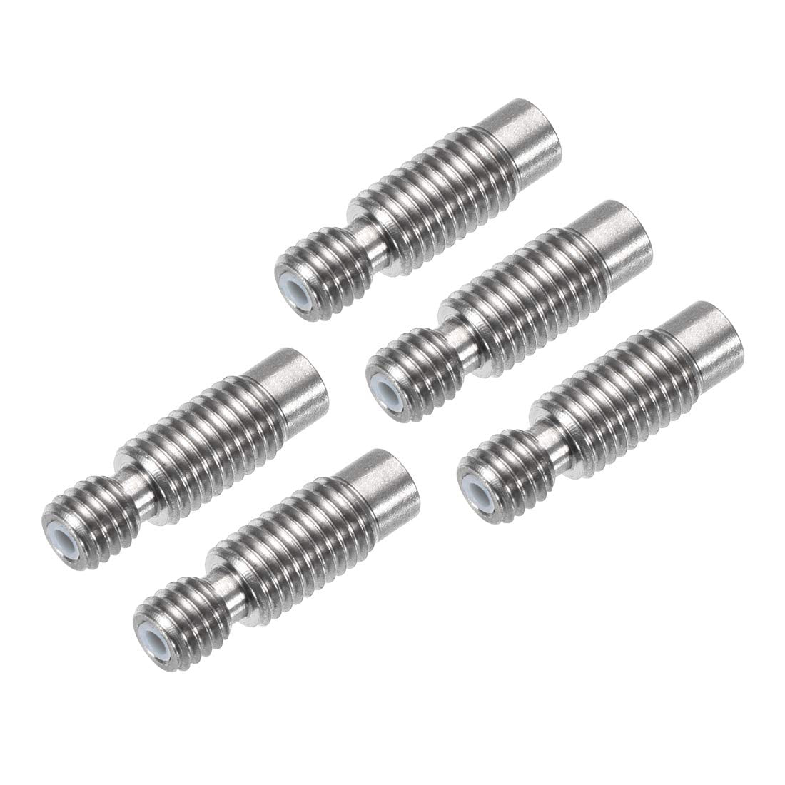 M6x22.5mm Extruder 1.75mm Throat Tube for 3D Printer with PTFE Pipe 5pcs
