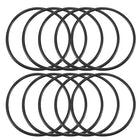 Nitrile Rubber O-Rings 55mm OD 50mm ID 2.5mm Width, Metric Sealing Gasket, Pack of 10