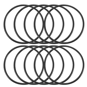 Nitrile Rubber O-Rings 55mm OD 50mm ID 2.5mm Width, Metric Sealing Gasket, Pack of 10