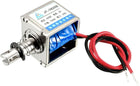 JF0826B DC6V 2A 20N 10mm Stroke Pull Push Type Open Frame Linear Motion Solenoid Electromagnet