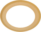 エアコンプレッサー圧縮ピストンリング、ユニバーサルエアコンプレッサー交換部品 66mm OD 48mm ID 0.8mm厚み、オレンジ