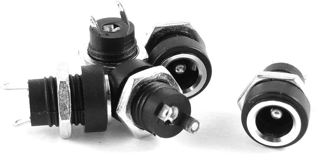 5 kpl PCB-kiinnityslauta 2.1mm x 5.5mm DC Jack -liitäntäpinnat