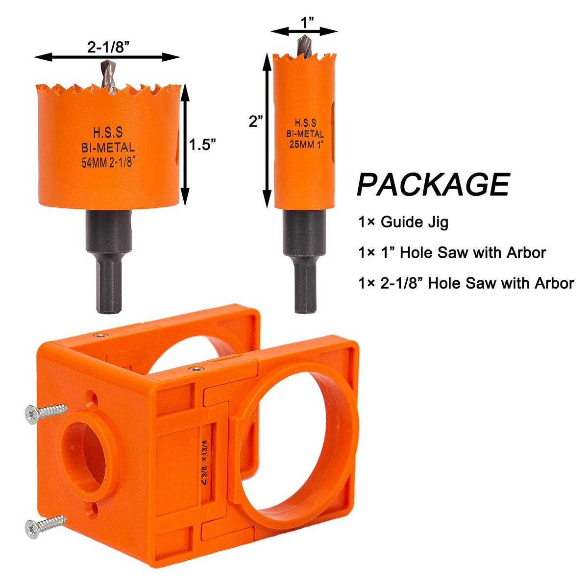 Kits Instalasi Kunci Pintu LinkMejor untuk Knob, Lever, Deadbolt & Handle