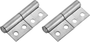 Sulautuvat lippusarjat, 2 kpl 2-5/8" X1-1/7 hiiliteräksen sulautettavat ovinsarjat ennalta porattuun reikään, sulautuvat nostosarjat metallisen oven pyörrematkalle rampalle