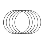 Nitrile Rubber O-Rings, 145mm OD 141mm ID 2mm Width, Metric Sealing Gasket, Pack of 5