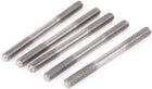 M5x60mm 304 Stainless Steel Double End Threaded Stud Screw Bolt 5Pcs