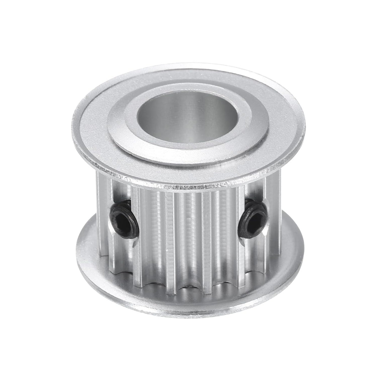5M-16T-1/2B Timing Belt Pulley 1/2" Bore, 16 Teeth Aluminum Alloy Synchronous Wheel, Pitch 5mm Tooth for 15mm Width Belt