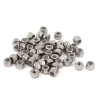 M2 304 Stainless Steel Self-Locking Nylon Insert Hex Lock Nuts 50pcs