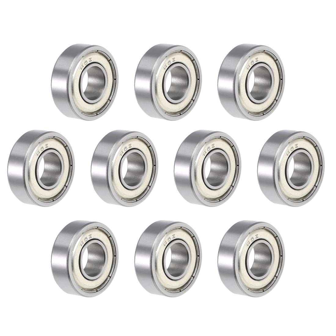 R6ZZ Deep Groove Ball Bearing 3/8" x7/8" x9/32 Double Shielded ABEC-5 Bearings 10-Pack