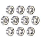 R6ZZ Deep Groove Ball Bearing 3/8" x7/8" x9/32 Double Shielded ABEC-5 Bearings 10-Pack