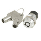 Electronic 2 Position 2NC 2NO Keylock Switch 4A/125V 2A/250V AC
