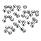 40Pcs Tungsten Steel Bearing Balls 1mm Carbide G10 Precision Ball for Industrial Spheres, Machinery, Automotive, and DIY (Mirror Finish)