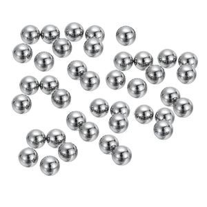 40Pcs Tungsten Steel Bearing Balls 1mm Carbide G10 Precision Ball for Industrial Spheres, Machinery, Automotive, and DIY (Mirror Finish)
