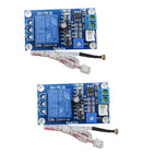 LinkMejor 2pcs 12V Photoresistor Sensor Relay Module Car Light Automatic Control Switch with Cable