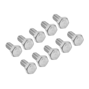 M8x16mm Hex Bolts 304 Stainless Steel Hexagon Screw Bolt 10pcs