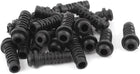 20 Pcs Strain Relief Cord Boot Protector Cable Sleeve Hose 28x7.4x5mm