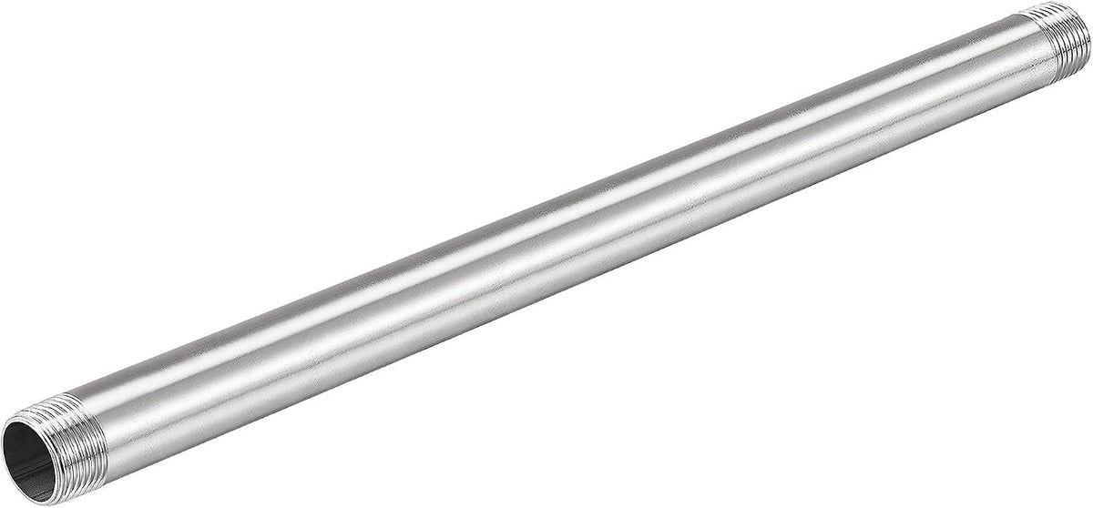 Stainless Steel Pipe Fitting G3/4 Male Thread 300mm Length Coupler for Extending Pipes