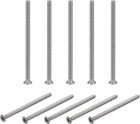 8#-32x3-1/4" Flat Head Machine Screws Phillips 304 Stainless Steel Bolts 25pcs
