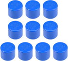 25mm Schedule 25 PVC Pipe Cap Fitting, Slip End Caps DWV(Drain Waste Vent) Irrigation Swimming Pool Sound Deadening, Blue 10Pcs