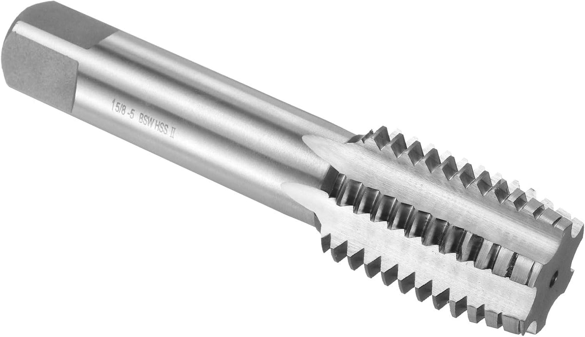 ハンドプラグタップ 1-1/4"-7 BSW 2Bスレッドプラグスタイルタップストレートフラットスクリュー加工ツーリングツールハイスピードスチールHSS6542