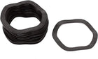 20 Pcs Black Metal Wavy Wave Crinkle Spring Washers M40 40 x 50 x 0.5mm