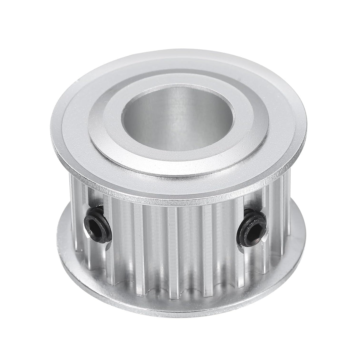 5M-20T-1/2B Timing Belt Pulley 1/2" Bore, 20 Teeth Aluminum Alloy Synchronous Wheel with Keyway, Pitch 5mm Tooth for 15mm Width Belt