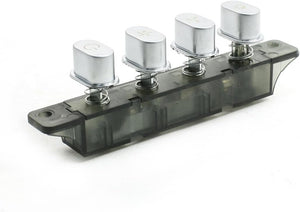 MQ224C 4 Pushbutton Piano Type Keyboard Switch for Range Hood