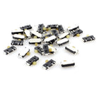 30 Pcs 2 Position 7 Pin 1P2T SPDT Horizontal Mini Surface Mounted Devices SMT Slide Switch