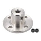 3.17mm Inner Dia H12*D10 Rigid Flange Coupling Motor Guide Shaft Coupler Motor Connector for DIY Parts