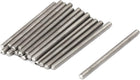 M3 x 45mm 304 Stainless Steel Fully Threaded Rods Bar Studs Fasteners 20 Pcs