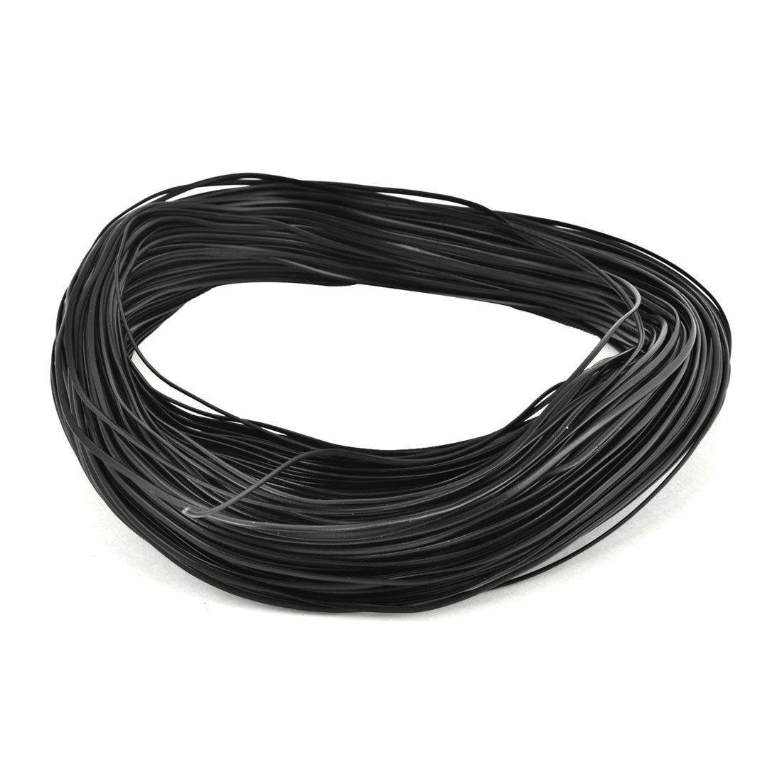 PVC Coated Electro Galvanized 0.35mm Diameter Iron Wire 200M Black
