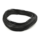 PVC Coated Electro Galvanized 0.35mm Diameter Iron Wire 200M Black