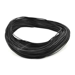 PVC Coated Electro Galvanized 0.35mm Diameter Iron Wire 200M Black