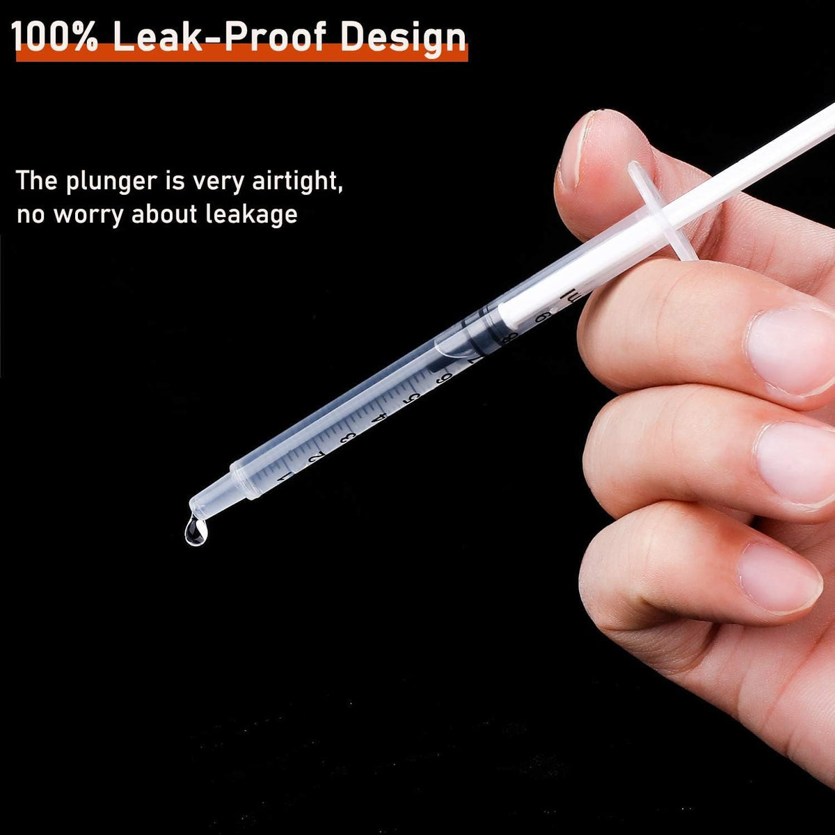 30Pcs Jeringas de 1ml con Distribuidor Oral con Tapa
