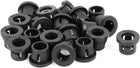 20pcs 8mm Mounted Dia Snap in Cable Hose Bushing Grommet Protector
