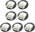 20K Ohm Dial Wheel Potentiometer for Audio Stereo Volume Switch Control 16x6mm 5Pcs