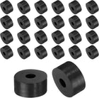 48 Pcs Rubber Spacers 20mm OD x 6mm ID x 10mm Height Round Anti Vibration Spacer Rubber Bushing Grommets Thick Rubber Washers