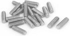 M6 x 20mm Male Threaded 304 Stainless Steel Rod Bar Stud Silver Tone 20 Pcs