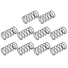 Compression Spring - 1.2mm Wire Dia, 20mm OD, 40mm Free Length Spring Steel Extension Spring,Black,10Pcs
