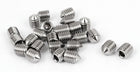 M8x10mm Stainless Steel Cone Point Hexagon Socket Grub Screws 25pcs