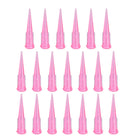 Industrial Blunt Tip Tapered Dispensing Fill Needle 20ga X 1.26 inches Pink 20pcs
