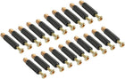Furniture Connecting Fitting 6mm Dia Thread 40mm Length Bolts Screws Plastic Covered 20 Pcs