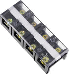 Dual Rows 4 Positions 600V 60A Wire Barrier Block Terminal Strip